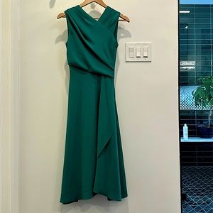 NWT :: Reiss Green midi Dress